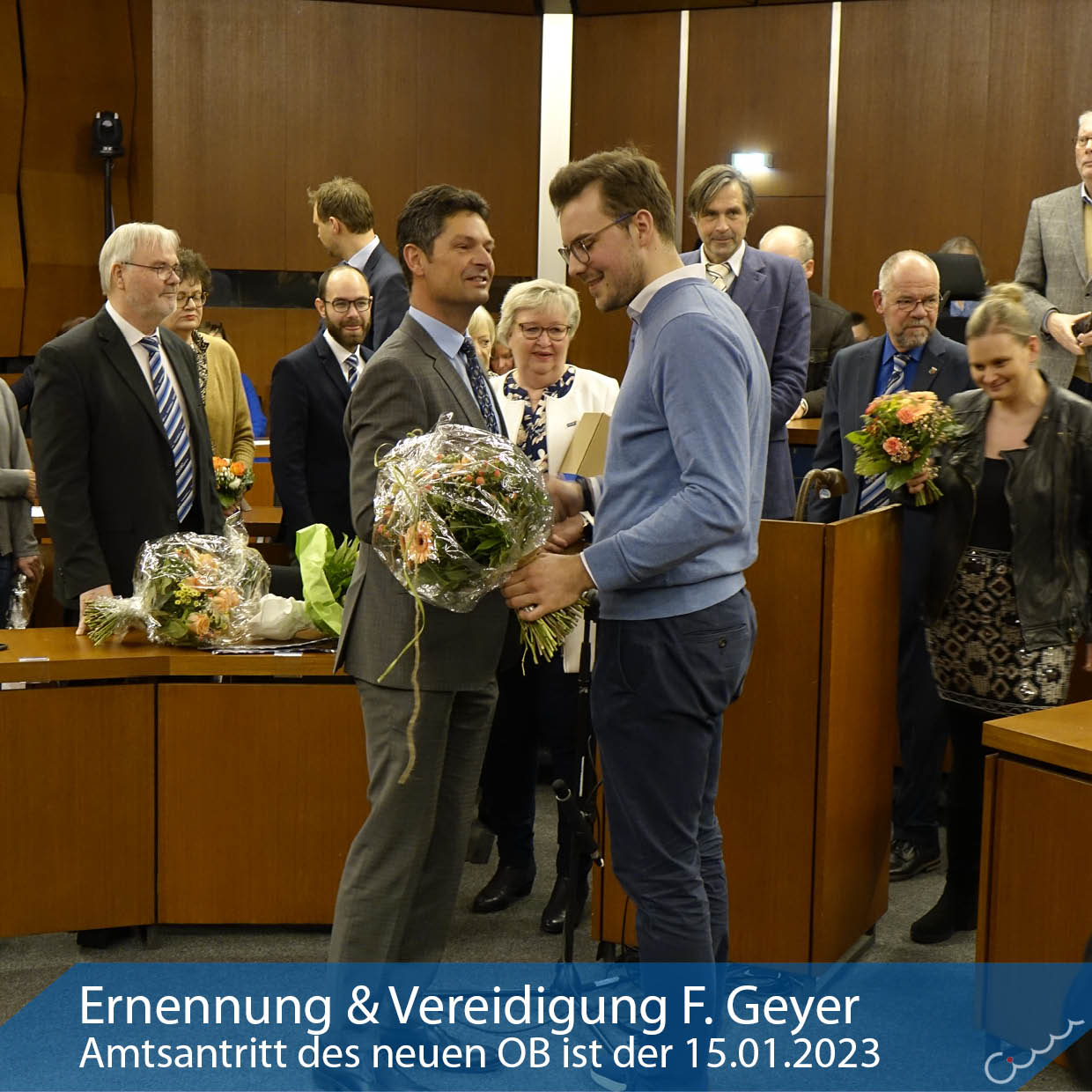 Ernennung des Oberbürgermeisters Dr. Fabian Geyer