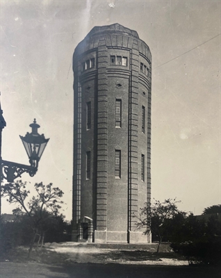 Der Bocholter Wasserturm nach der Fertigstellung