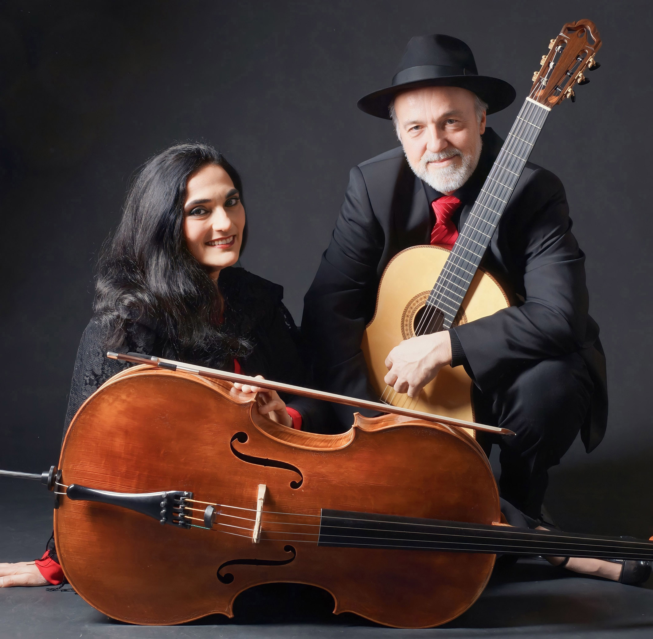 Duo Burstein & Legnani in Cuxhaven - Klassik und Weltmusik für Cello und Gitarre  