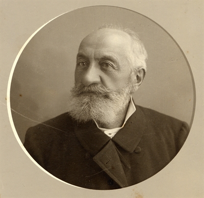 Prof. Ernst Danz, um 1895 (Foto: Otto Siepmann, Iserlohn / Stadtarchiv Iserlohn)