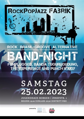Plakat Band-Night