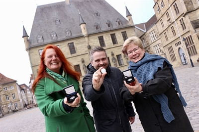 Sonderprägung „375 Jahre Westfälischer Frieden“ - 1