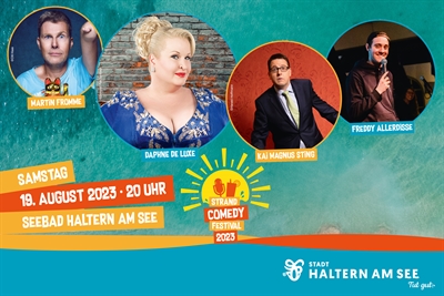 Plakat Strand Comedy Festival 2023 