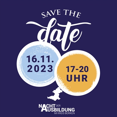 Save the date - Nacht der Ausbildung 2023