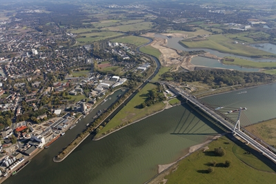 Lippe-Mündung 2009