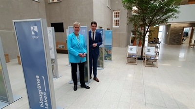 Eröffnung der Wanderausstellung der Emschergenossenschaft in Holzwickede
