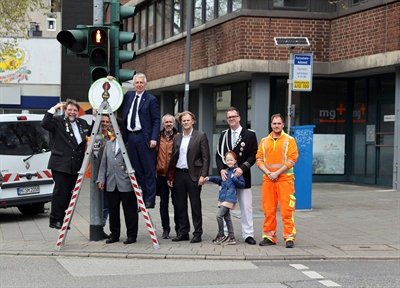 Erste Schützenampeln in Mönchengladbach