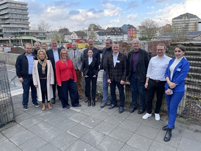 Baustellen-Talk Schillerplatz-Areal