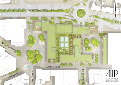 Postkarte Schillerplatz-Areal