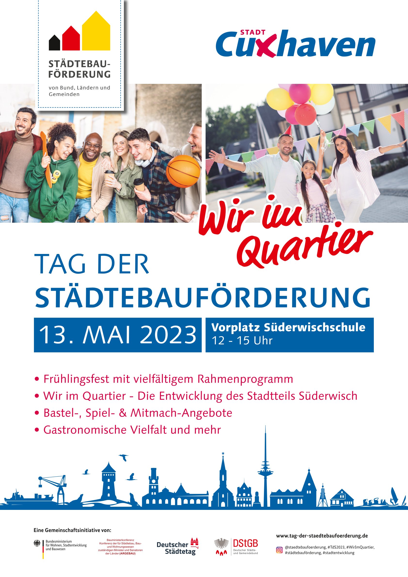 Starkes Quartier Süderwisch präsentiert sich am Tag der Städtebauförderung / Mitmachangebote für die ganze Familie