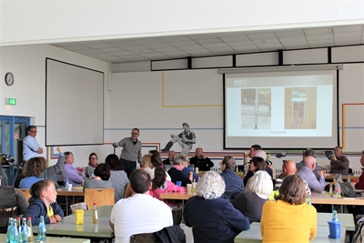 Treffen Sauberkeitspaten