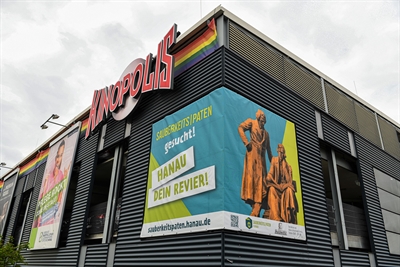 Plakat Parkhaus Kinopolis