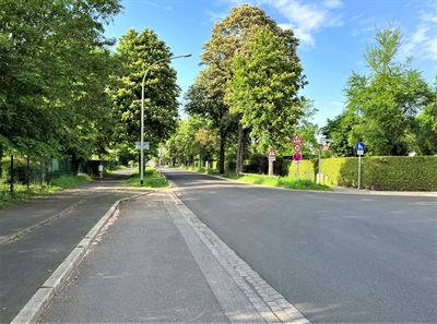 Baumaßnahme Kastanienallee