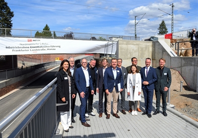 Eröffnung Unterführung Frankfurter Landstraße