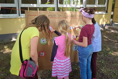 Abstimmung zur Spielplatzgestaltung