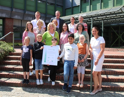 Der erste Platz bei den Grundschulen ging an die Annette-von-Droste-Hülshoff-Schule in Bocholt.