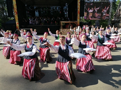 Tanzgruppe Akmene