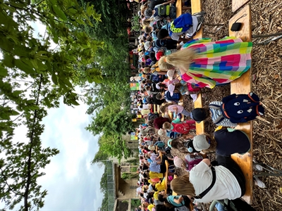 Kindermeilen 2023 - Abschlussfeier im Zoo