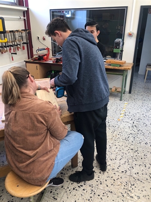 Vorbereitung im Werkunterricht 