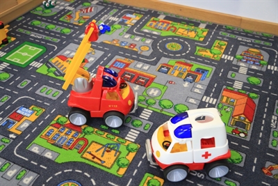 Spielteppich mit Autos / Spielgruppen