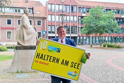 Haltern am See feiert 10 Jahre Faire Metropole Ruhr. 