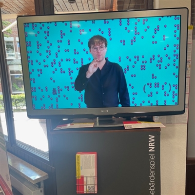 Gebärdenspiel NRW Stadtbücherei