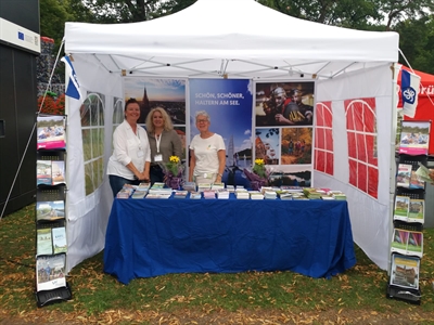 Stadtagentur beim Sattel-Fest in Hamm