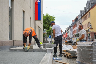 Baustelle Römerstraße