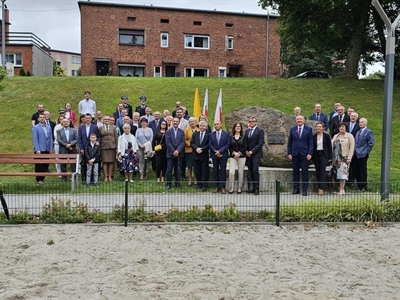 Delegation in Olesno, Juli 2023