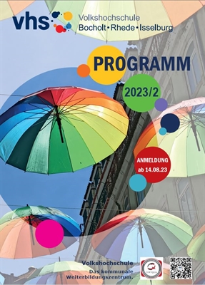 VHS Titel Programmheft 2023/2024