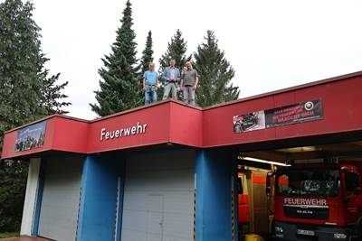 PV-Anlage auf dem Dach der Freiwilligen Feuerwehr Niederzwehren (2)