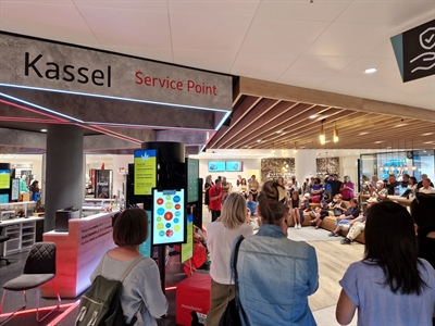 Kassel Service Point (KSP) in der GALERIA 