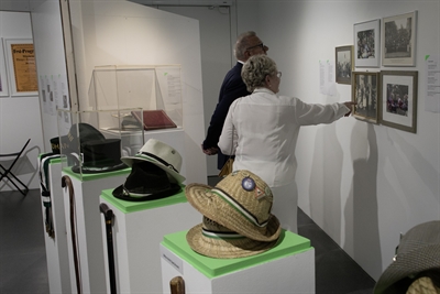 Blick in Schützenkultur-Ausstellung