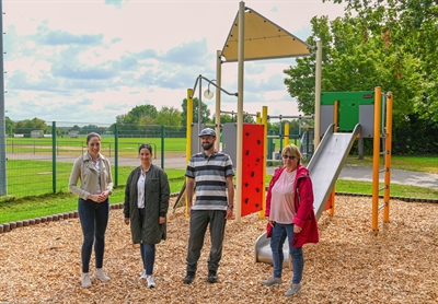 Neues Spielgerät Mittelbuchen