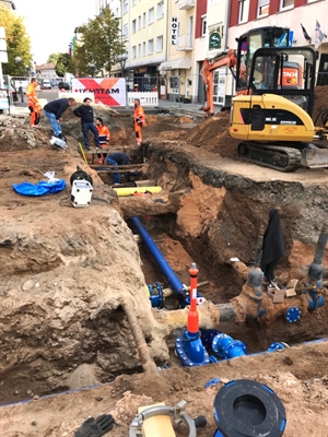 Neues Schieberkreuz Römerstraße