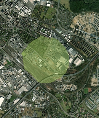 Evakuierungsradius Bombenfund