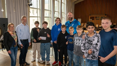 Ehrung Landessportfest Judo Jungen Witten