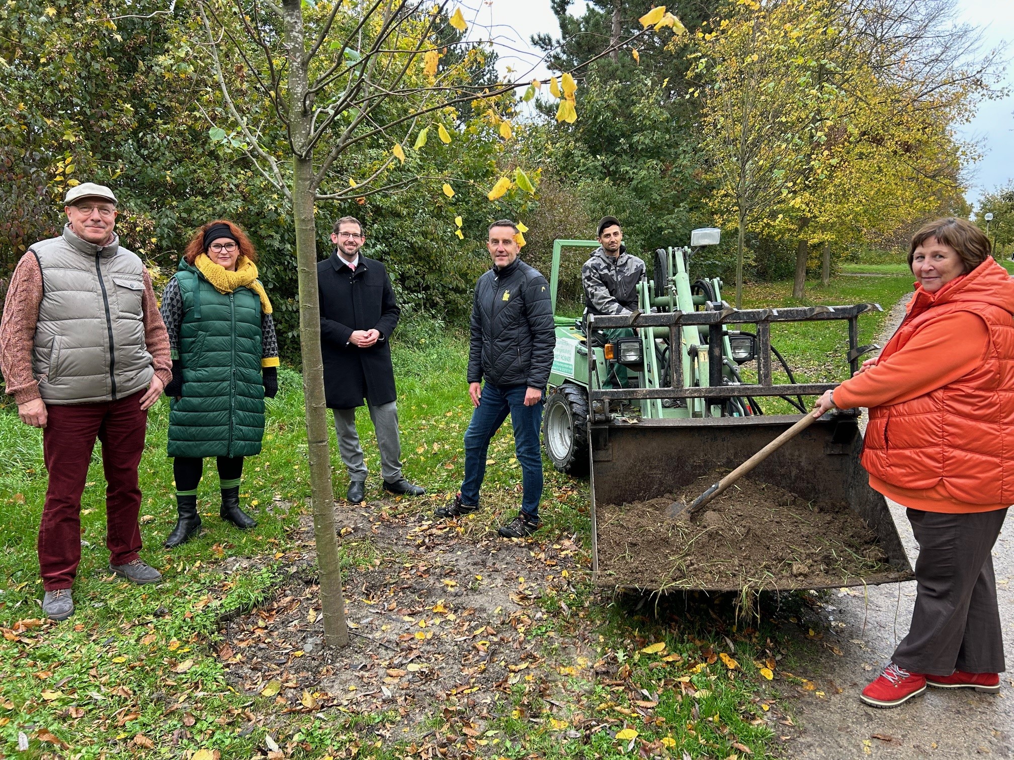 20 neue Linden an der Saline in Königsborn und Afferde gepflanzt