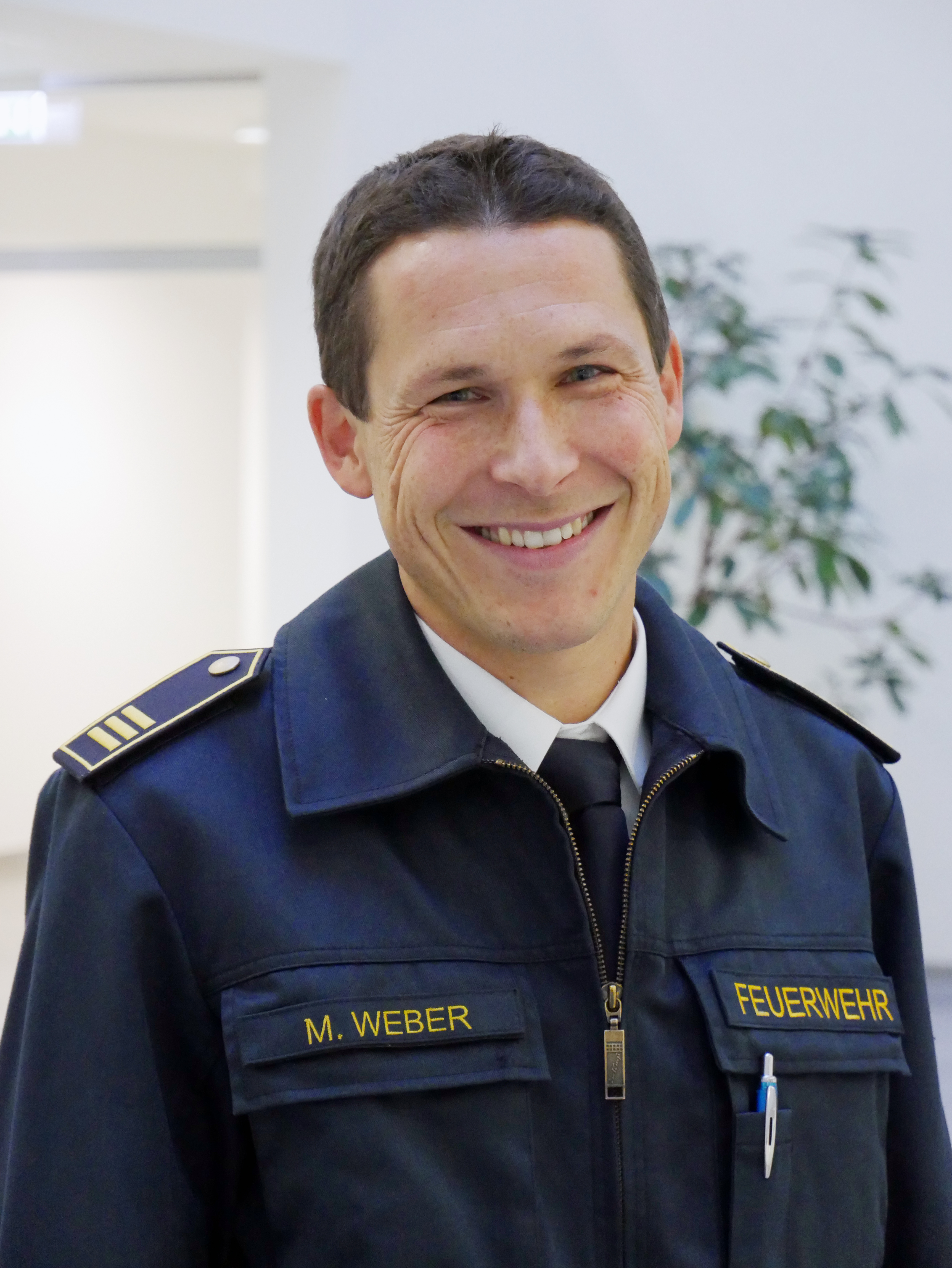 Neuer Kreisbrandmeister vorgestellt - Martin Weber tritt Dienst am 1. Dezember an
