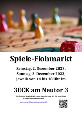 Spiele-Flohmarkt zum Advent