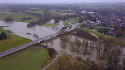 Hochwasser Datteln (Foto: Feuerwehr Datteln)