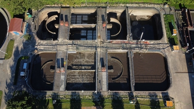 Belebungsanlage an der Kläranlage Stadtlohn 
