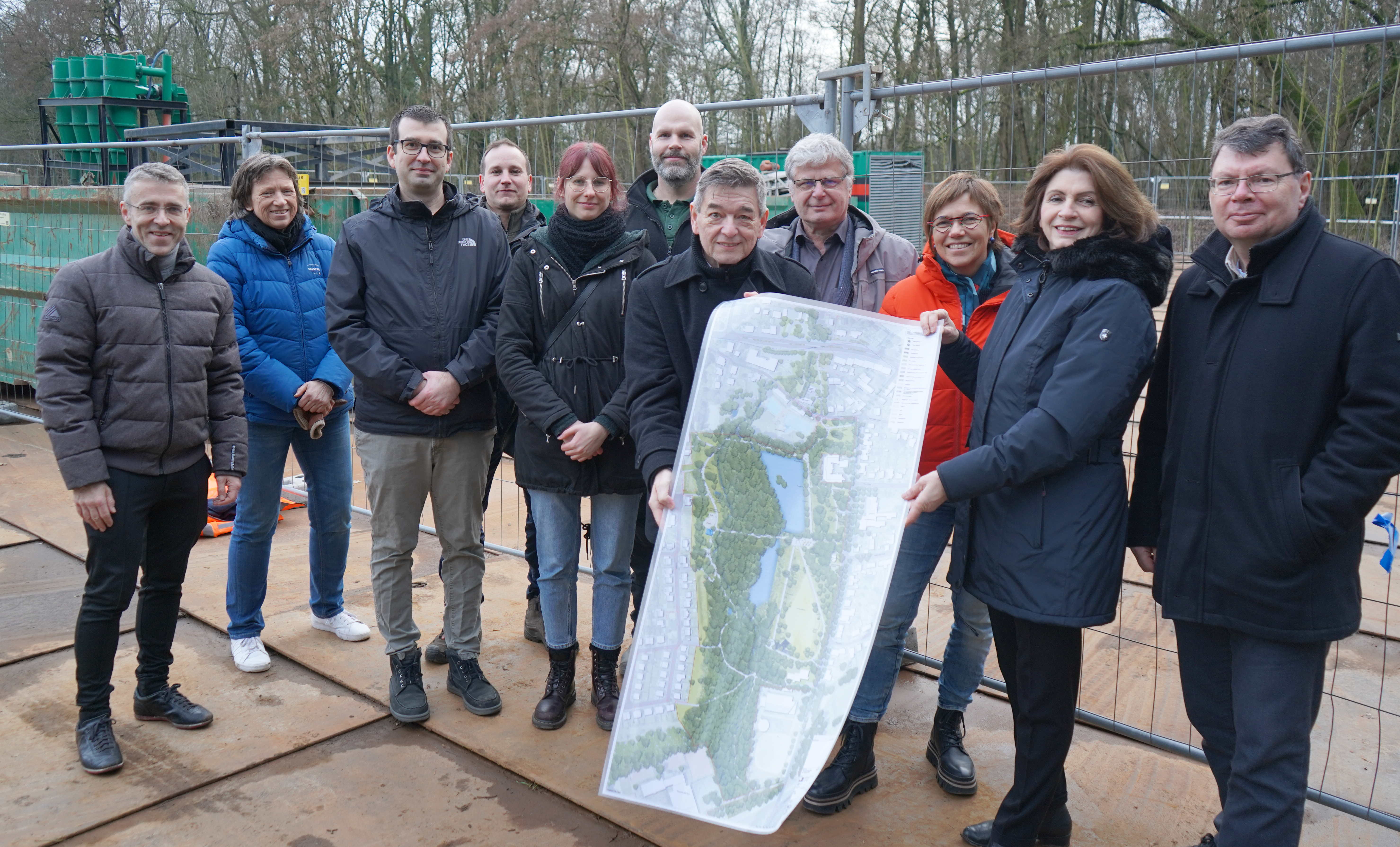 Volkspark: Umbau zum Klimapark gestartet - IGA-2027-Besucherinnen und Besucher sollen auch nach Marl gelockt werden