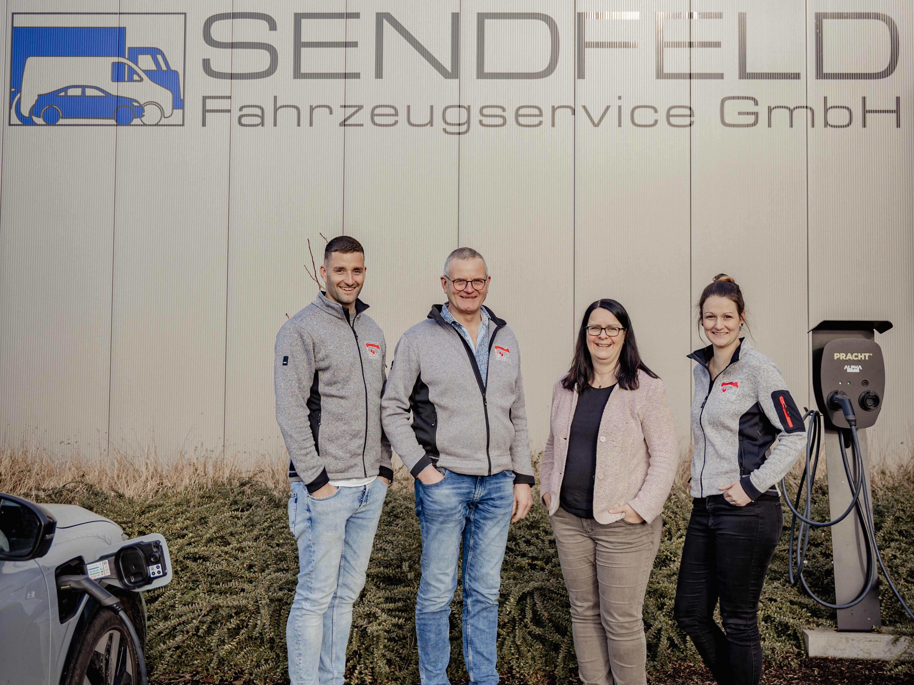 Zu Gast bei der Sendfeld GmbH in Ahaus-Ost II - Wirtschaftsförderung Ahaus auf Unternehmensbesuch