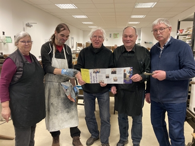 FARB-Druckteam mit neuem Programmflyer