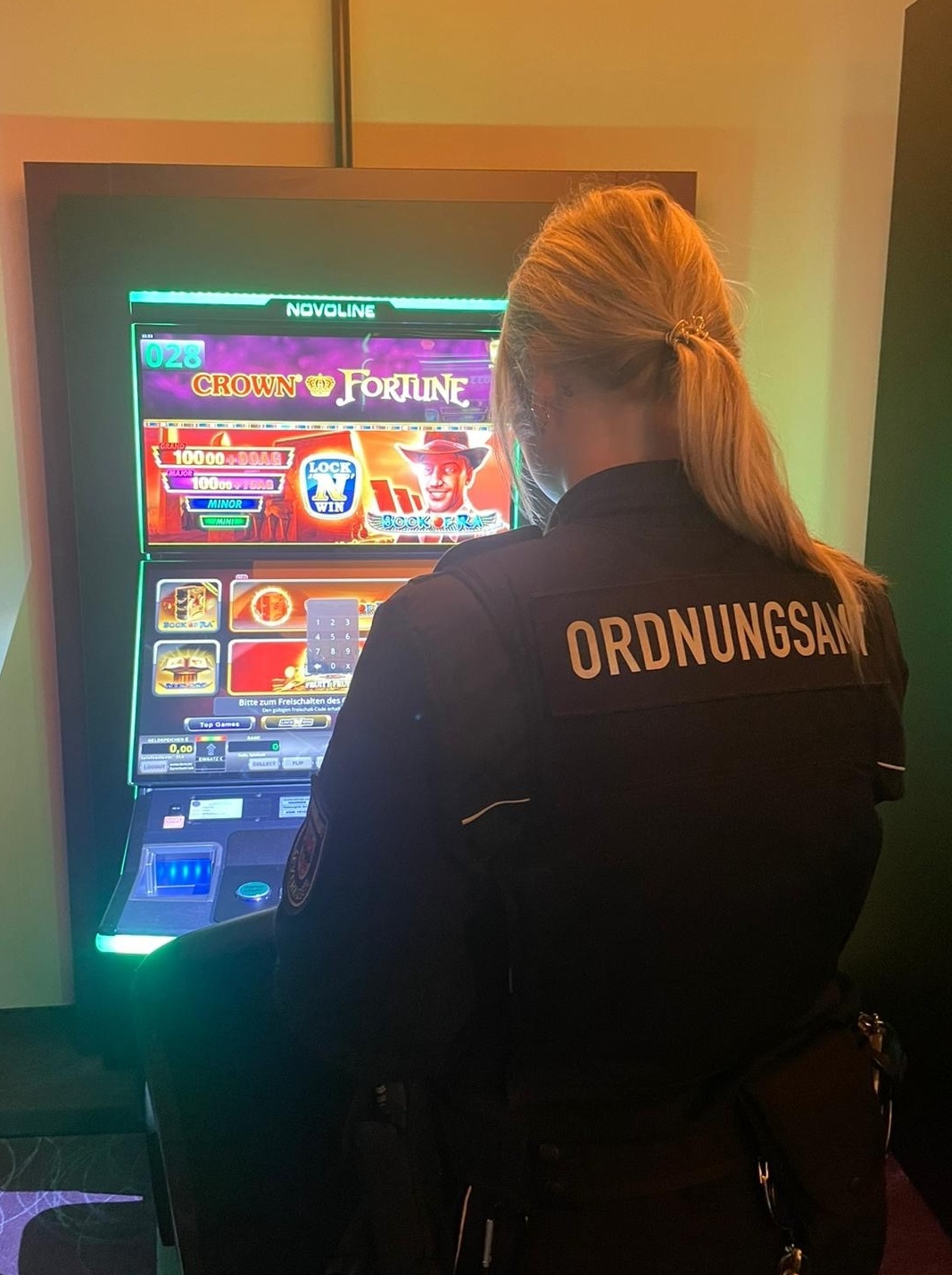 Kontrollaktion von Glücksspielgeräten in Leverkusen
