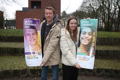 Bundesweiter „Girls´ und Boys´ Day“ 2024 am Donnerstag, 25. April 2024 - freie Plätze gibt es auch bei der Kreisverwaltung. 