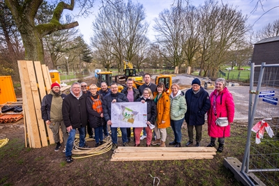 Spatenstich Trendsportanlage Eving