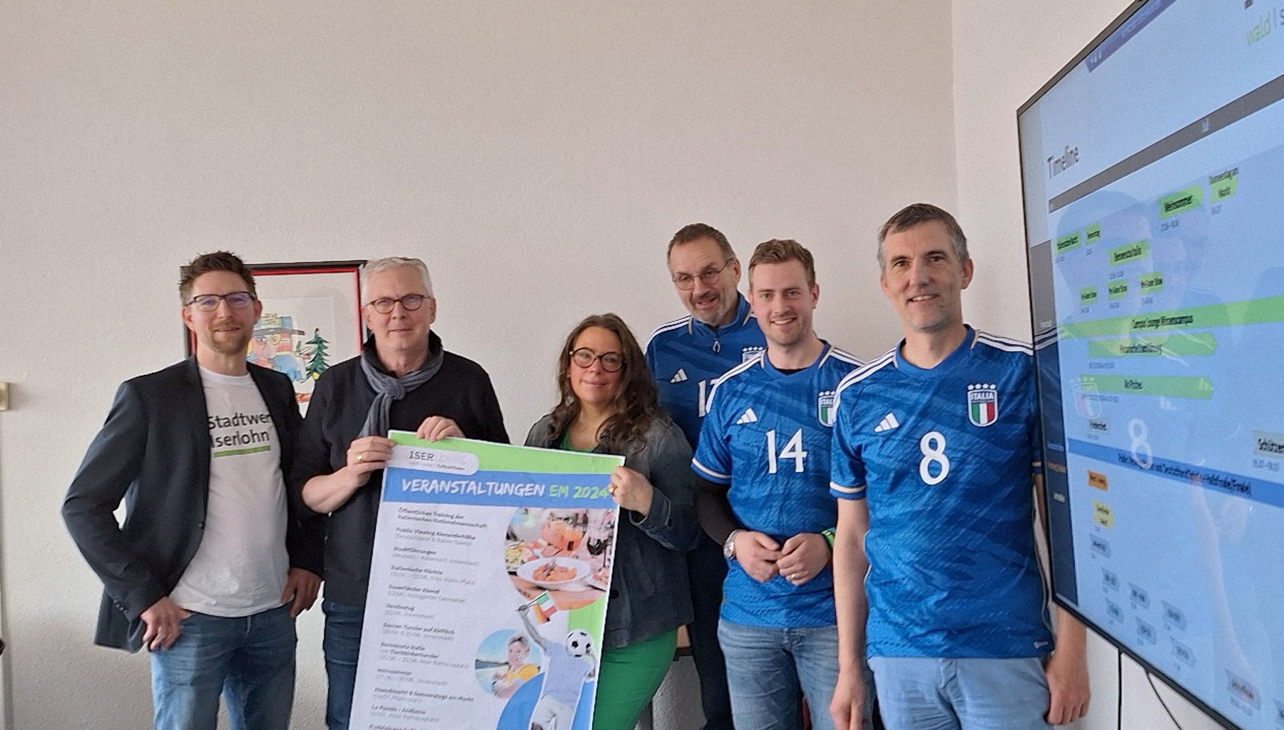 Fußball-EM 2024: Stadt Iserlohn bereitet ein Fußballfest für Alle vor 