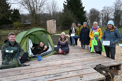 Trekkingplatz eröffnet